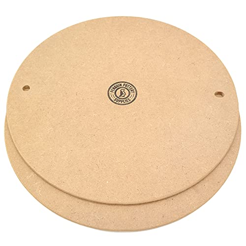  Pottery Wheel Bats Fix Cloth,Reusable 12 Inch Round Clay  Throwing Cloth for Making Pottery Ceramics,Pottery Machine Accessories